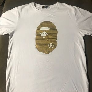 Gold Ape Bape Shirt